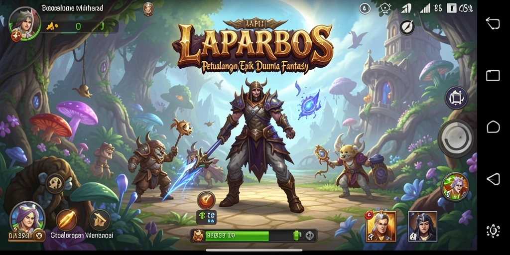 Gameplay menakjubkan LAPARBOS dengan grafis yang memukau dan petualangan seru.