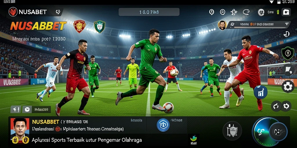Tampilan gameplay seru dari NUSABET untuk penggemar olahraga.